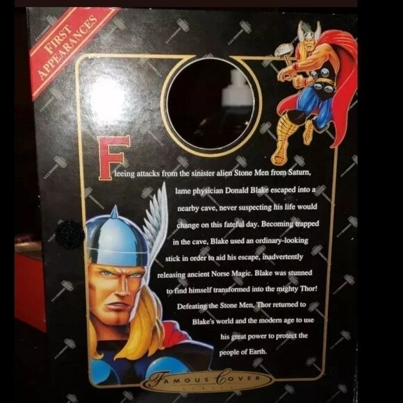 Thor 1998 Toy Biz Action Marvel Comics Figure New - Picture 8 of 8